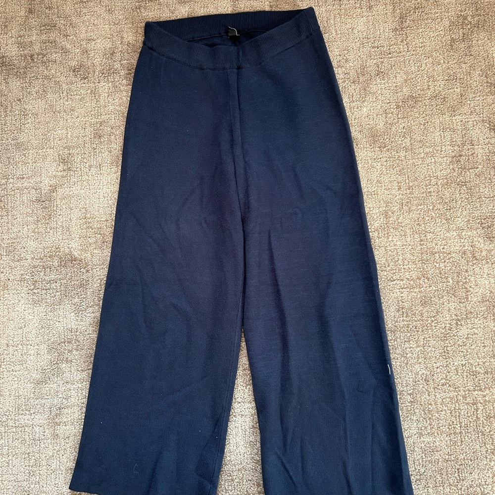 G.I.L.I. Navy Wide Leg Women's Pants
